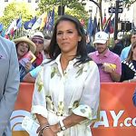 Laura’s white floral shirtdress on Today