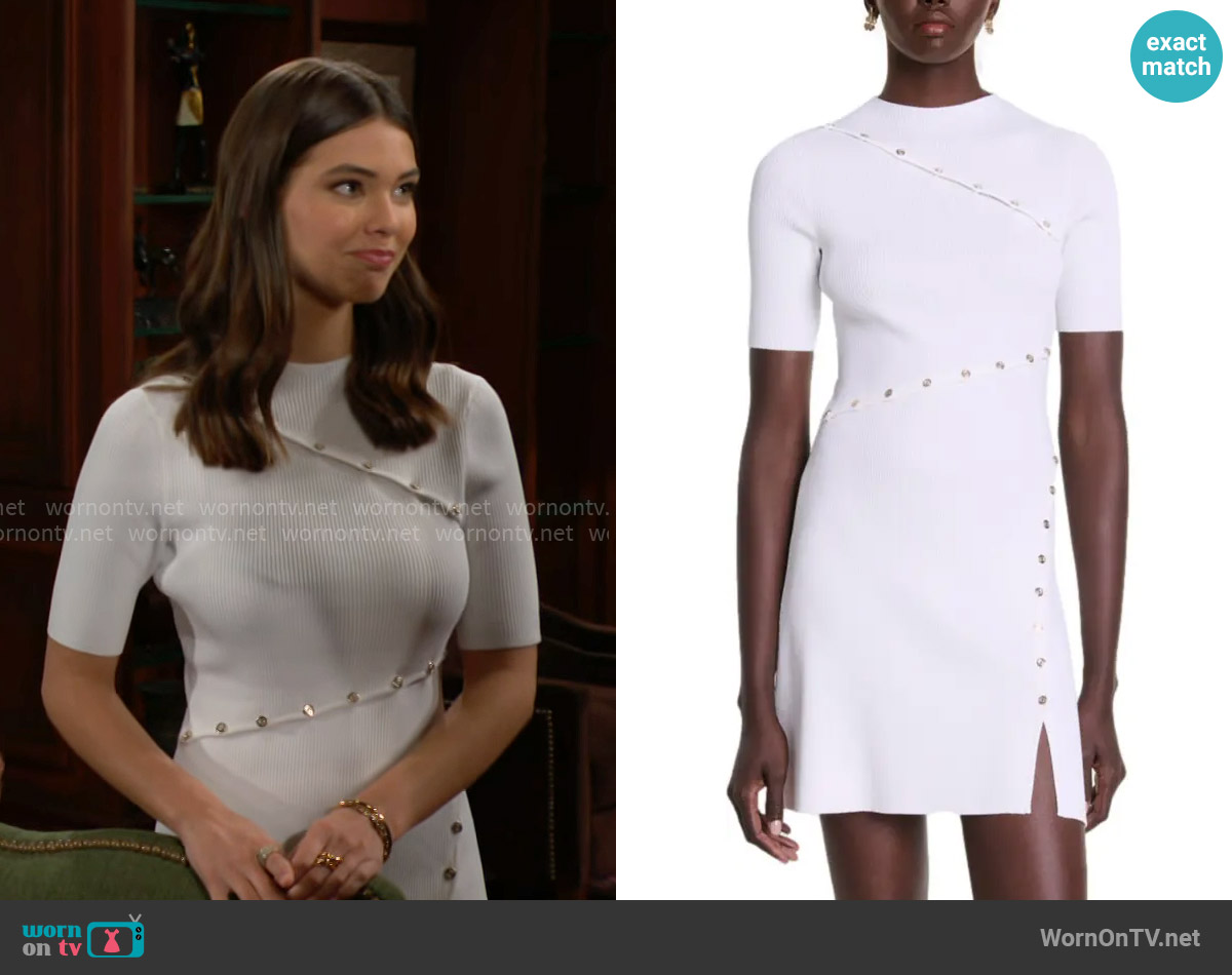 Maje Rellier Dress worn by Electra Forrester (Laneya Grace) on The Bold and the Beautiful