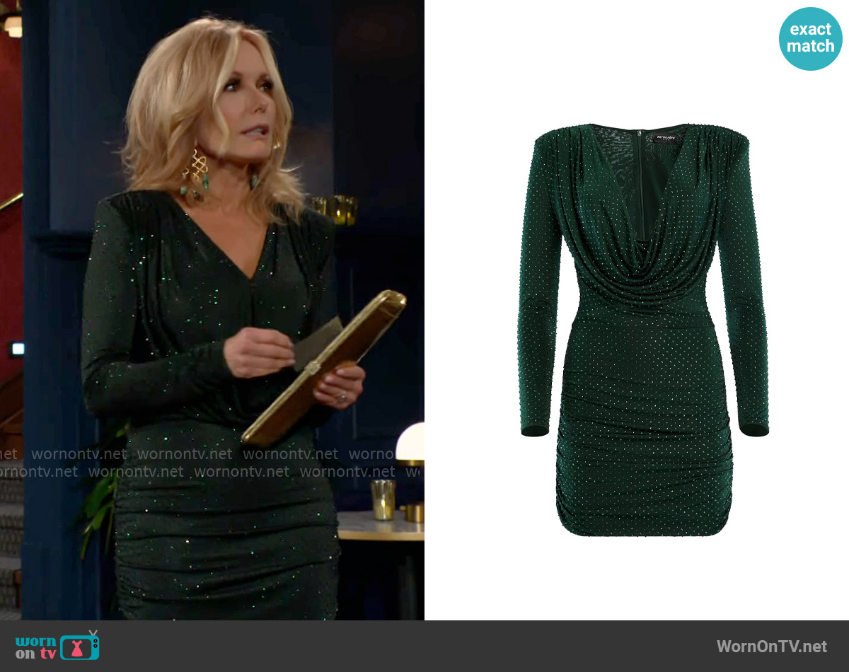 Retrofete Alpine Dress worn by Lauren Fenmore (Tracey Bregman) on The Young and the Restless