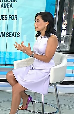 Vicky’s ombre pumps on Today