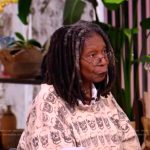 Whoopi’s skull print sweater on The View