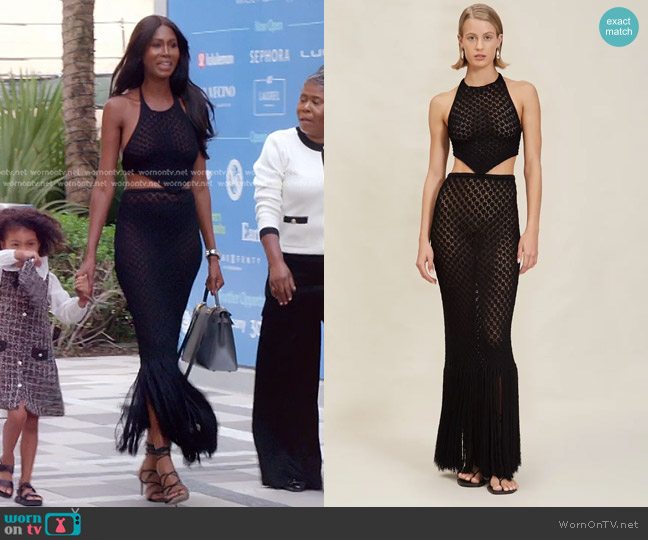 Devon Windsor Lana Top worn by Kiki Barth (Kiki Barth) on The Real Housewives of Miami