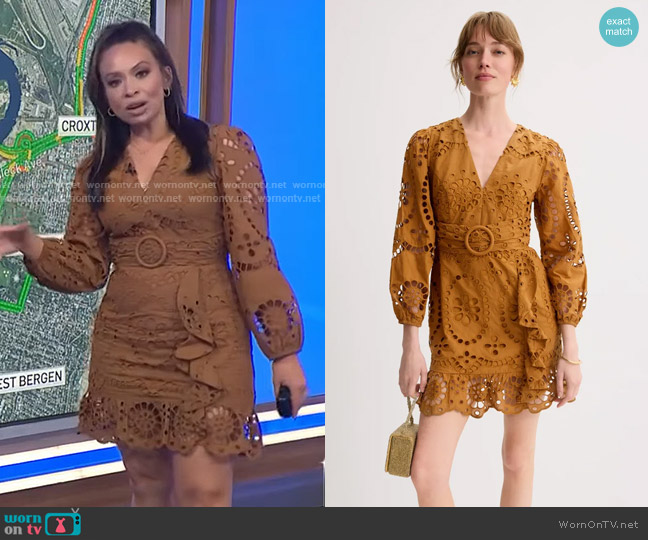 Layered with Love Suzanne Dress worn by Adelle Caballero on Today