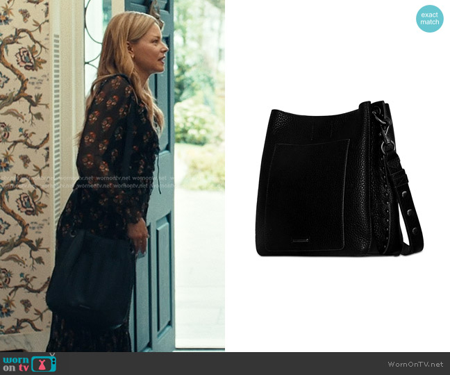 Rebecca Minkoff Darren Small Leather Shoulder Bag worn by Nicky Macintosh (Elizabeth Banks) on The Better Sister