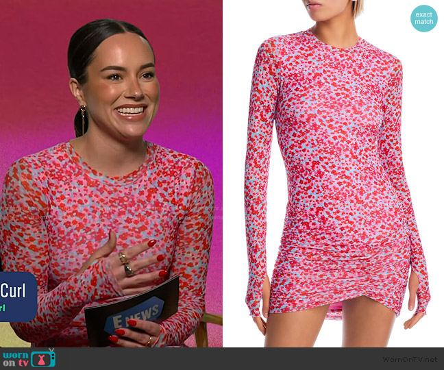 AFRM Mirza Dress worn by Emily Curl on E! News