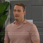 Andrew’s pink polo on Days of our Lives