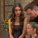 Ari’s black mini dress on Days of our Lives