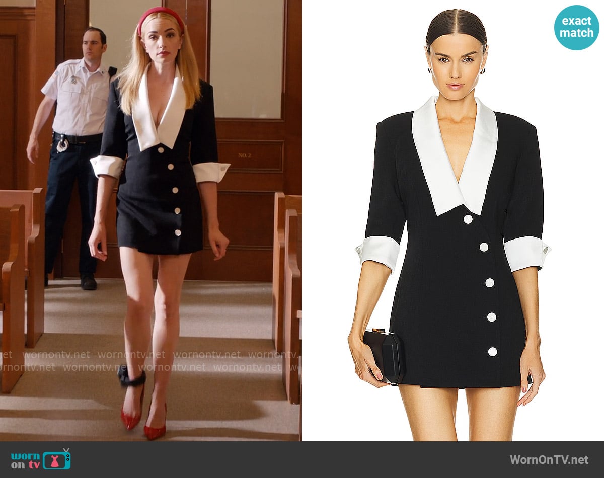 Atoir The Fallon Dress worn by Georgia Miller (Brianne Howey) on Ginny & Georgia