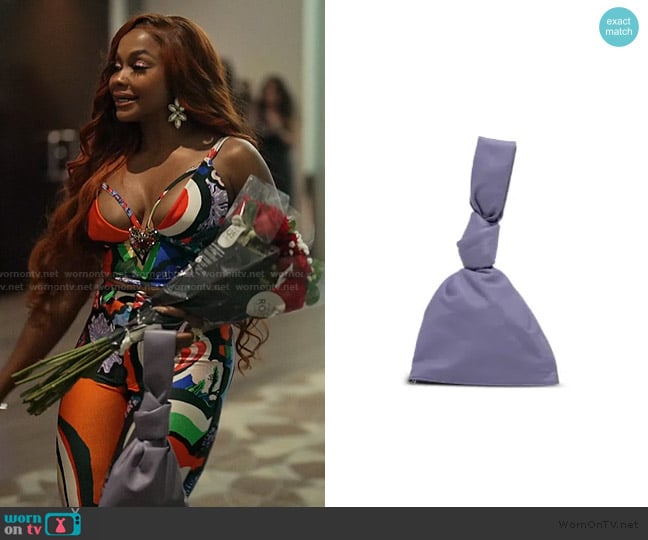 Bottega Veneta The Twist handbag worn by Phaedra Parks on The Real Housewives of Atlanta