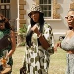 Brit’s abstract print dress on The Real Housewives of Atlanta