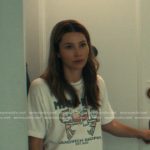 Chloe’s Made-Rite print tee on The Better Sister