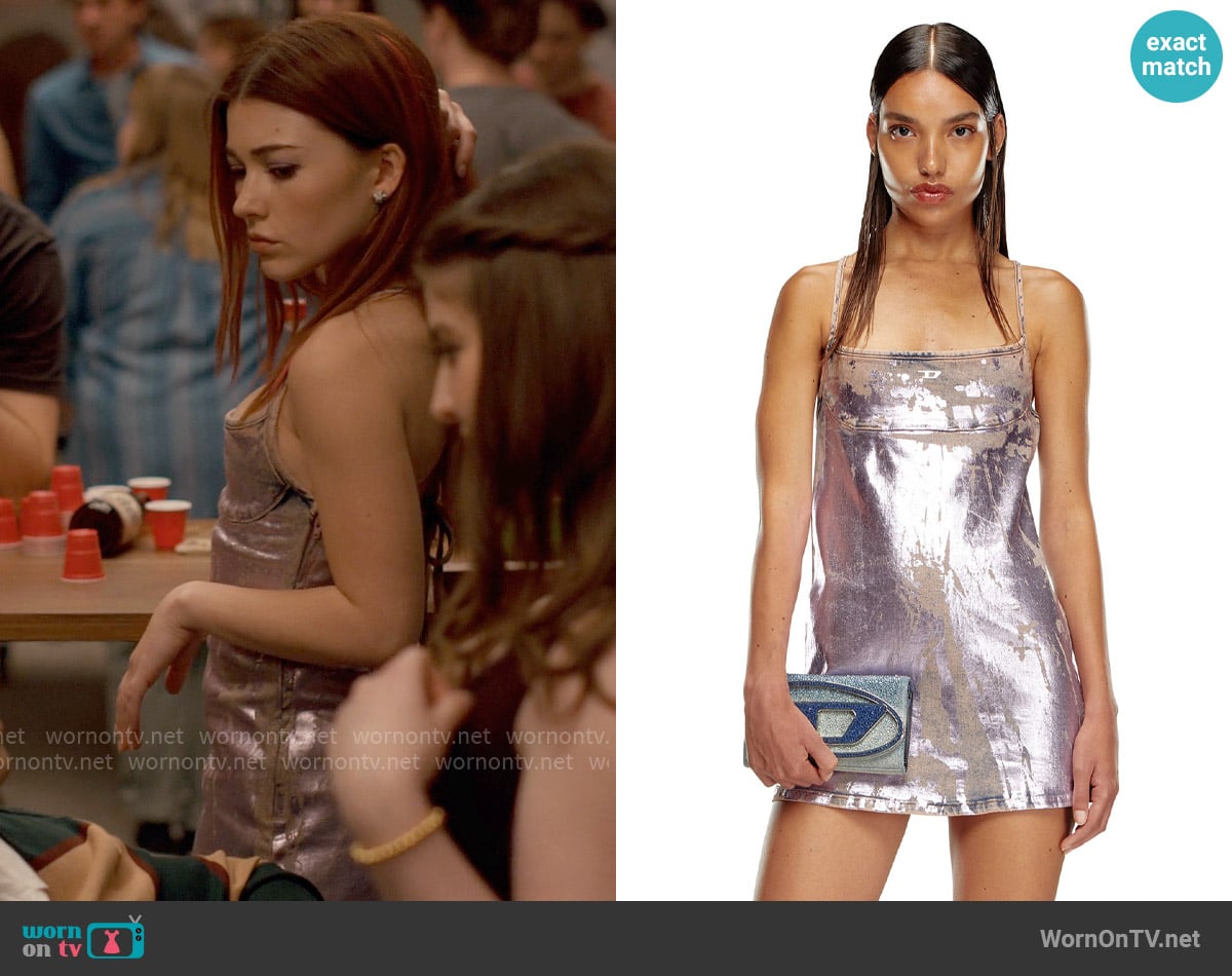 Diesel De-Held-Short-S Dress worn by Abby Littman (Katie Douglas) on Ginny & Georgia