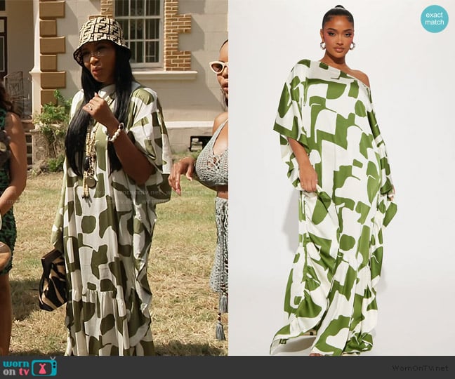 WornOnTV: Brit’s abstract print dress on The Real Housewives of Atlanta ...