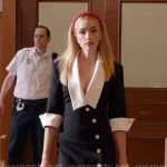 Georgia’s black and white mini blazer dress on Ginny & Georgia