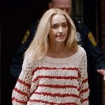 Georgia’s red striped sweater on Ginny & Georgia