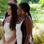 Jasmine’s two-tone shoulder bag on The Valley