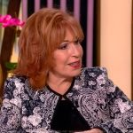 Joy’s paisley print jacket on The View