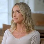 Kristin’s ribbed top and gold necklace on Honestly Cavallari The Headline Tour