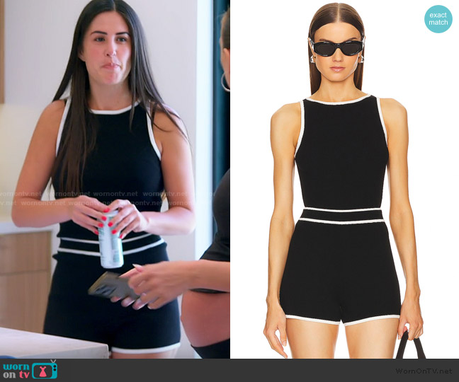 L'Academie by Marianna Lida Tank Top worn by Michelle Saniei on The Valley