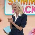 Lora McLaughlin Petersons’ denim blazer on Today