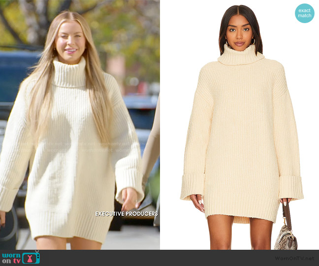 Lovers and Friends Braewyn Sweater Dress worn by Mayci Neeley on The Secret Lives of Mormon Wives