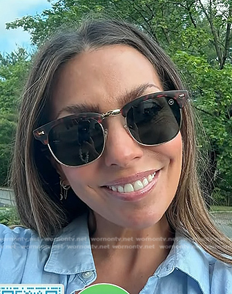 Melissa Garcia’s sunglasses on Today
