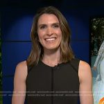 Molly’s black sleeveless dress on Today