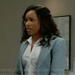 Naomi’s denim coat on Beyond the Gates