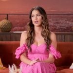 Nia’s pink eyelet confessional dress on The Valley