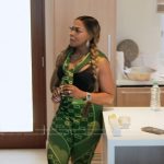 Phaedra’s green gucci leggings on The Real Housewives of Atlanta