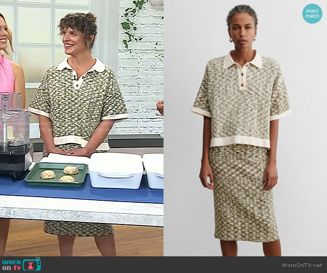 Rachel Comey Staub Polo worn by Vivian Howard on Today