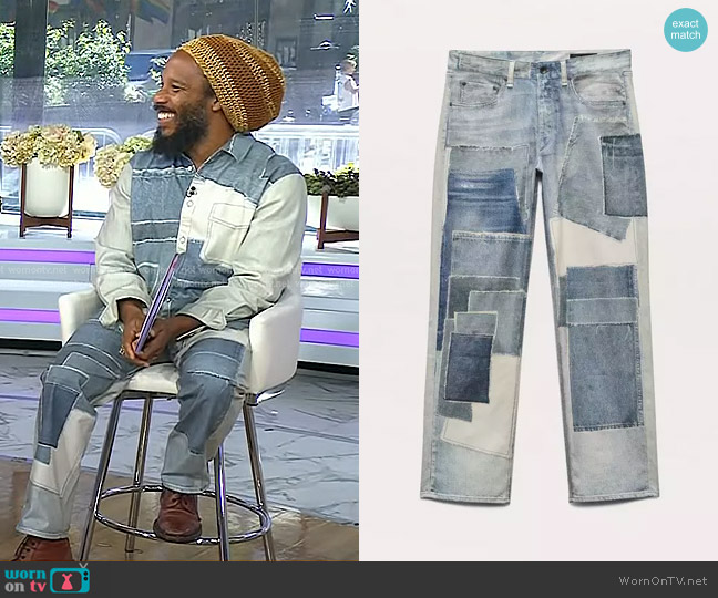 Rag & Bone Miramar Canvas Fit 4 Pants worn by Ziggy Marley on Today