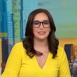 Savannah’s yellow tie front top on NBC News Daily