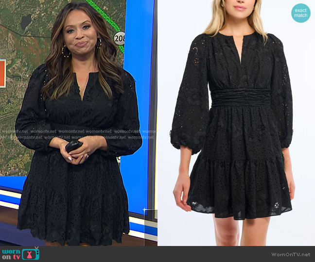 Shoshanna Costas Dress worn by Adelle Caballero on Today