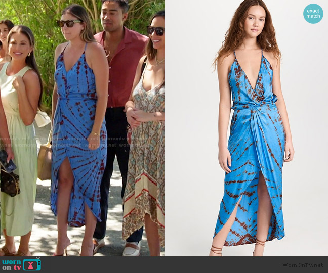 Young Fabulous and Broke Siren Slip Dress worn by Janet Caperna on The Valley