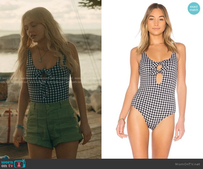 Mara Hoffman Maven One Piece worn by Cadence Sinclair Eastman (Emily Alyn Lind) on We Were Liars