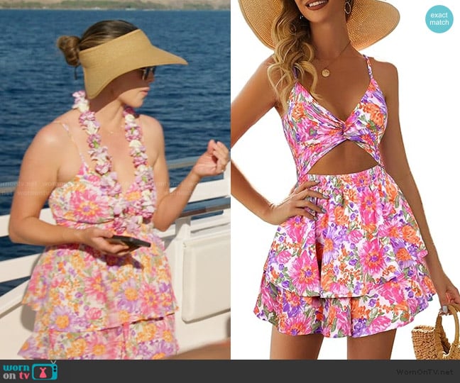 Agerway Floral Print Romper worn by Nia Booko on The Valley