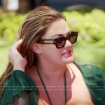 Brittany’s black rectangle sunglasses on The Valley