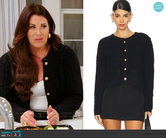 ASTR the Label Myrtle Sweater worn by Emily Simpson on The Real Housewives of Orange County