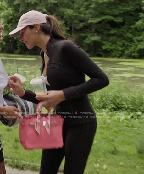 Ava’s black track jacket on Next Gen NYC