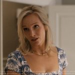 Bess’s floral print square neck dress on We Were Liars
