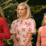 Bess’s pink floral print dress on We Were Liars