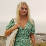 Cadence’s green floral print midi dress on We Were Liars