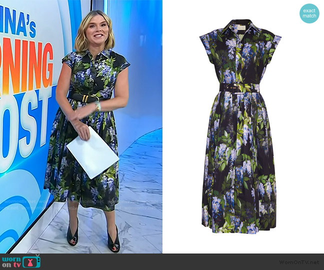 Cara Cara Octana Dress worn by Jenna Bush Hager on Today