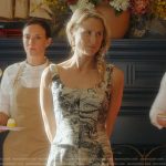 Carrie’s printed square neck dress on We Were Liars