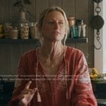 Carrie’s red embroidered blouse on We Were Liars
