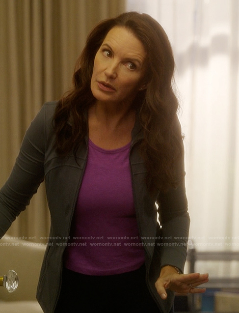 Charlotte’s track jacket on And Just Like That