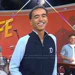 WizTheMc’s blue track jacket on Today