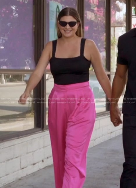 Janet’s pink pants on The Valley