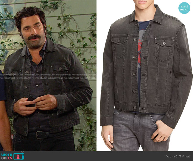 John Varvatos Denim Trucker Jacket
